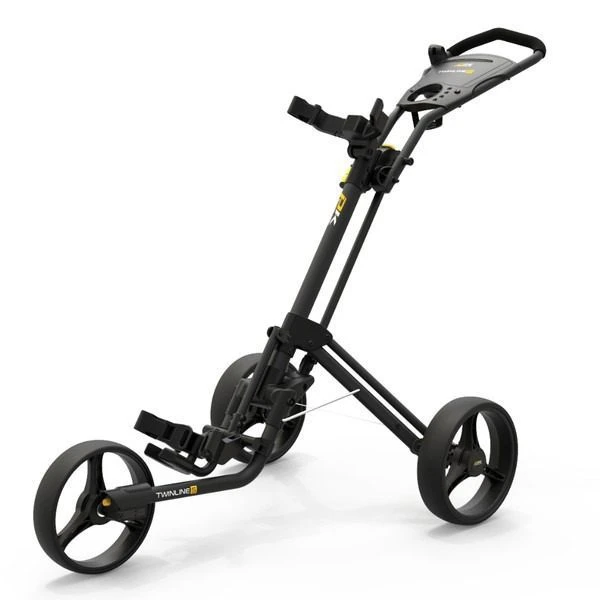 PowaKaddy Twinline 5 Golf Push Trolley - Black 3 PowaKaddy Twinline 5 Golf Push Trolley - Black