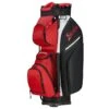 Srixon Premium Golf Cart Bag -Golf Equipment Store Srixon Premium Cart Bag Red Black 1