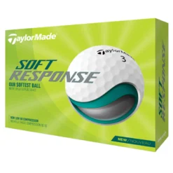TaylorMade Soft Response Golf Balls 2022 - White (12 Balls)