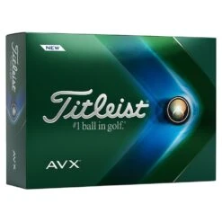 Titleist AVX Golf Balls 2022 - White (12 Balls)