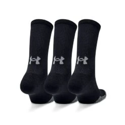 Under Armour UA HeatGear® Crew Socks 3pk - Black