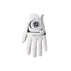 FootJoy Men's WeatherSof Glove - White -Golf Equipment Store Weathersof p