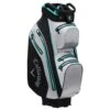 Callaway Org 14 Hyper Dry Golf Cart Bag - Silver/Black/Green -Golf Equipment Store callaway 2022 org 14 hyper dry golf cart bag silver black green 1
