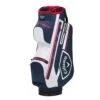 Callaway Chev 14 Cart Bag - Navy/White/Red -Golf Equipment Store callaway chev 14 navy red white