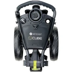 Motocaddy CUBE Push Trolley - Graphite/Lime -Golf Equipment Store cube lime 5