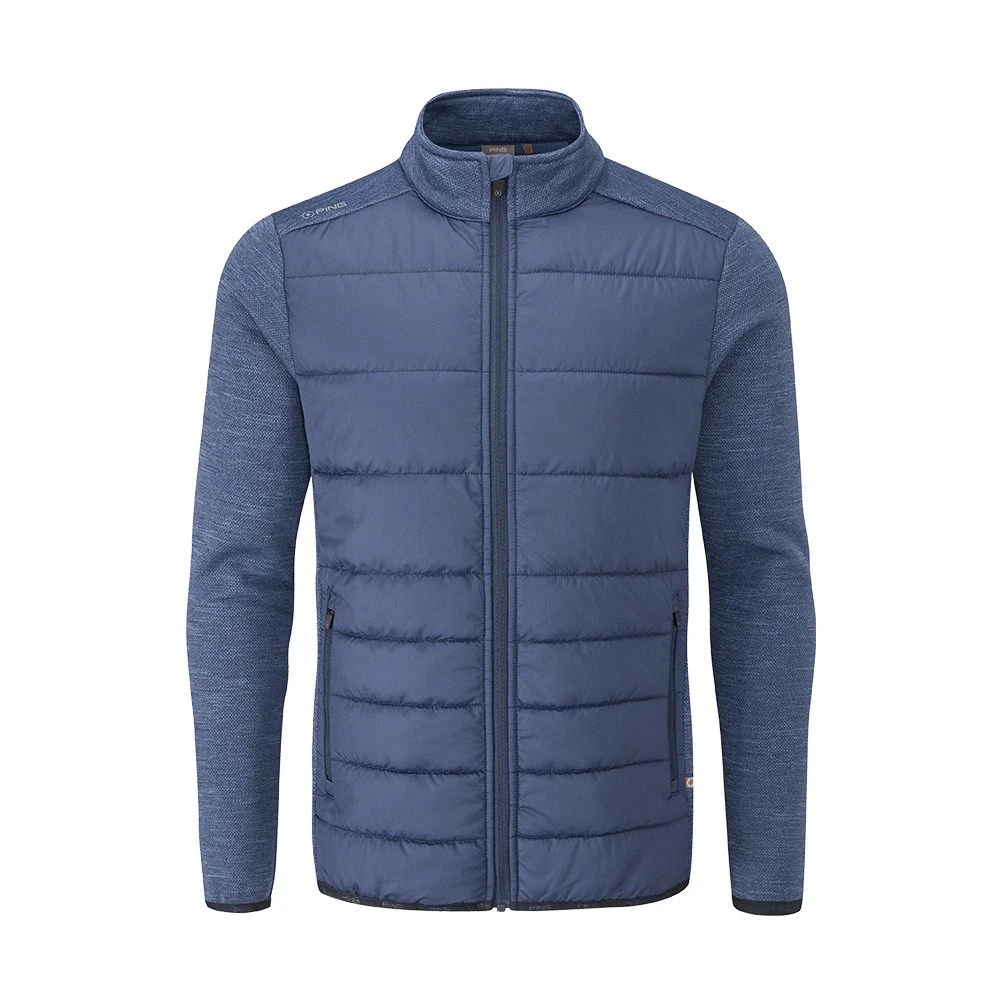 PING Mens Dover Thermal Golf Jacket - Oxford Blue 3 PING Mens Dover Thermal Golf Jacket - Oxford Blue
