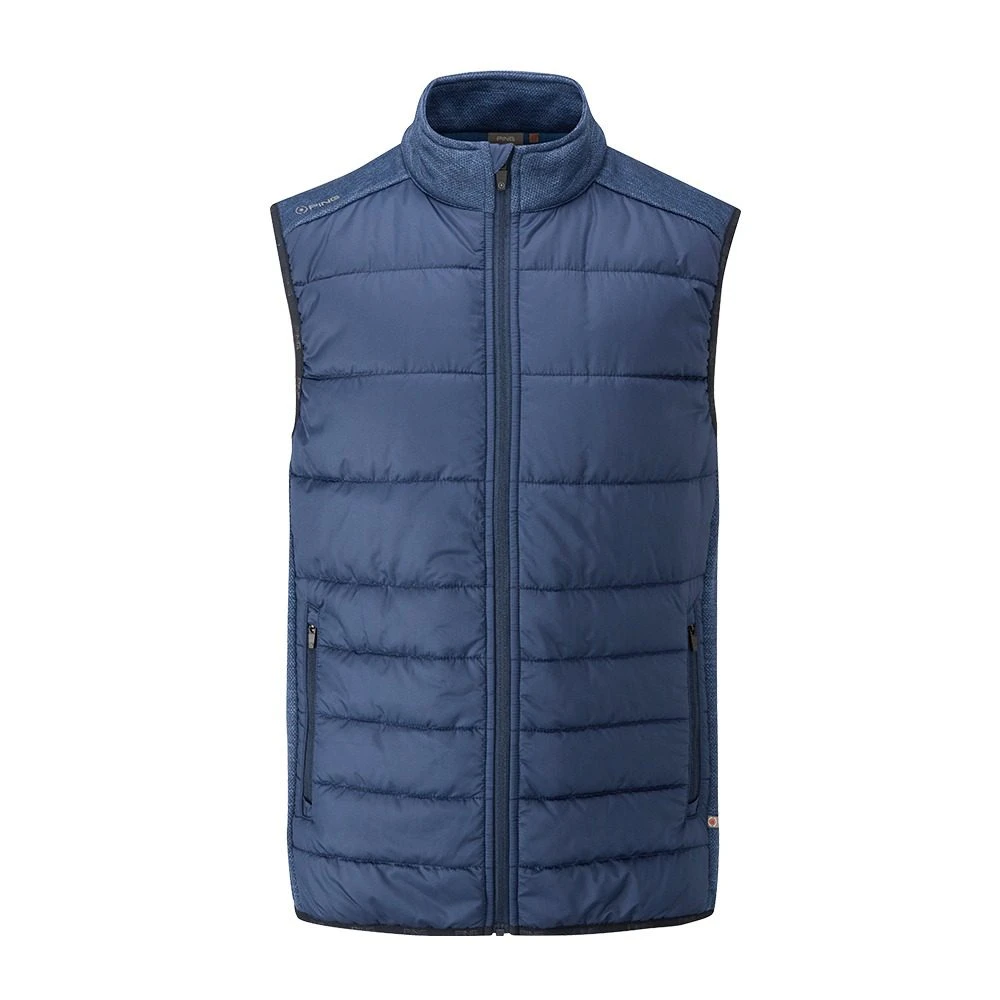 PING Mens Dover Thermal Golf Vest - Oxford Blue 3 PING Mens Dover Thermal Golf Vest - Oxford Blue