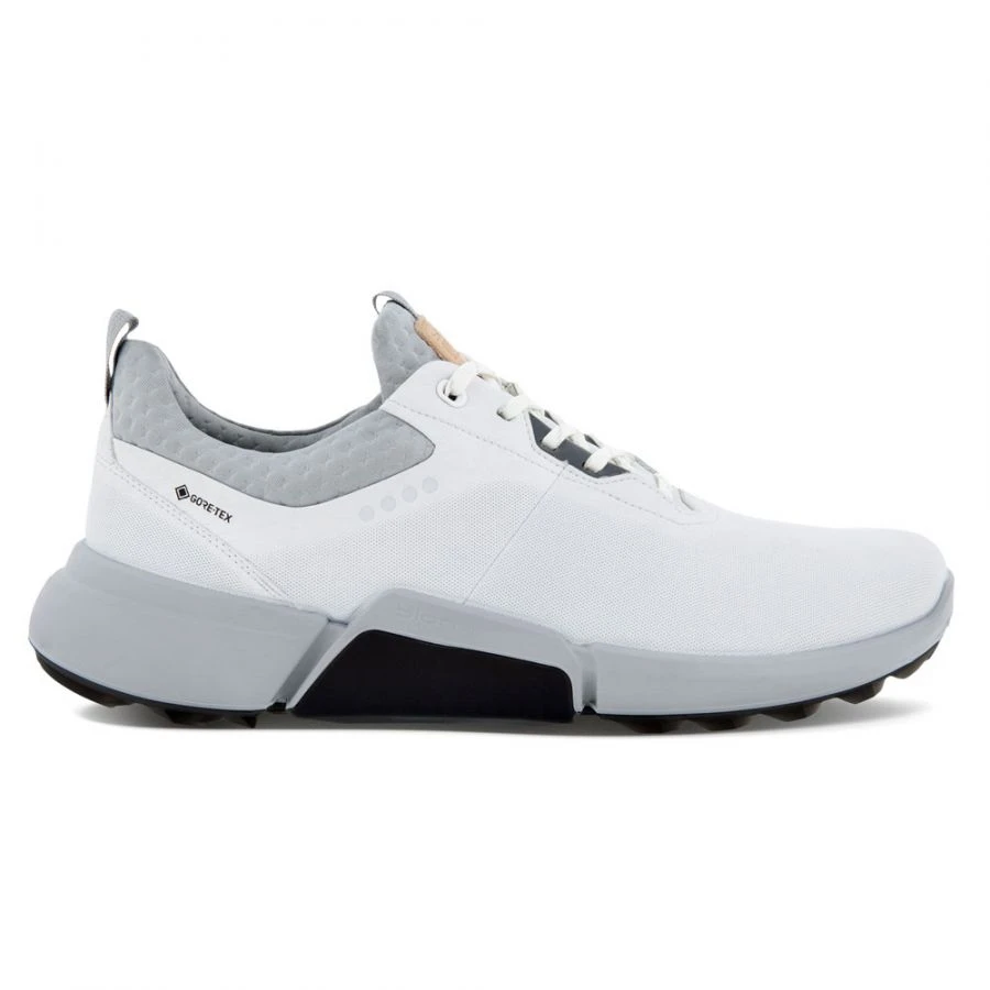 Ecco BIOM H4 Golf Shoes - White/Concrete 3 Ecco BIOM H4 Golf Shoes - White/Concrete
