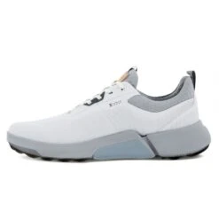 Ecco BIOM H4 Golf Shoes - White/Concrete 9 Ecco BIOM H4 Golf Shoes - White/Concrete -Golf Equipment Store ecco biom h4 golf shoes side view 108204 57876 1