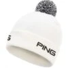 Ping Cresting Knit Beanie Hat - White -Golf Equipment Store ezgif.com gif maker 70