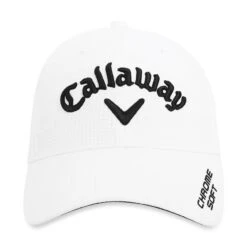 Callaway Junior Performance Pro Cap - White -Golf Equipment Store headwear 2019 ta performance pro jr cap 2 3