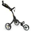 Masters ICart Compact Evo Push Trolley - Black/Grey -Golf Equipment Store icartcompactevo3wheeltrolleyblackgrey1