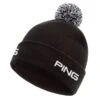 Ping Cresting Knit Beanie Hat - Black -Golf Equipment Store p03469 060 ex1.600x600