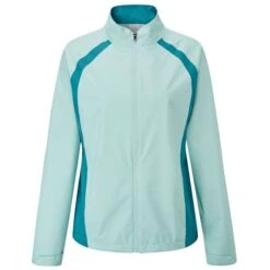 Ping Ladies Freda Waterproof Golf Jacket - Aquatic/Scuba Blue