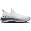 Under Armour Men's UA Charged Phantom Spikeless Golf Shoes - White / Midnight Navy 1 Under Armour Men's UA Charged Phantom Spikeless Golf Shoes - White / Midnight Navy -Golf Equipment Store s7.3026400 100 DEFAULT