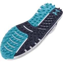 Under Armour Men's UA Charged Phantom Spikeless Golf Shoes - White / Midnight Navy 10 Under Armour Men's UA Charged Phantom Spikeless Golf Shoes - White / Midnight Navy -Golf Equipment Store s7.3026400 100 SOLE