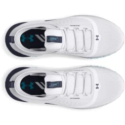 Under Armour Men's UA Charged Phantom Spikeless Golf Shoes - White / Midnight Navy 11 Under Armour Men's UA Charged Phantom Spikeless Golf Shoes - White / Midnight Navy -Golf Equipment Store s7.3026400 100 TOE