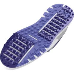 Under Armour Charged Breathe 2 SL Ladies Golf Shoes - White/Silver/Blue 9 Under Armour Charged Breathe 2 SL Ladies Golf Shoes - White/Silver/Blue -Golf Equipment Store s7.3026403 100 SOLE