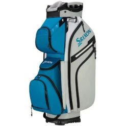 Srixon Premium Golf Cart Bag 17 Srixon Premium Golf Cart Bag -Golf Equipment Store srixon premium cart bag aquagrey 1