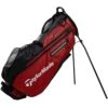 TaylorMade Flextech Waterproof Golf Stand Bag - Black/Red 1 TaylorMade Flextech Waterproof Golf Stand Bag - Black/Red -Golf Equipment Store taylormade V9703201 1