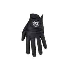 FootJoy Men's WeatherSof Glove - Black -Golf Equipment Store weathersof black g